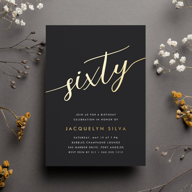 Golden Script 60th Birthday Party (Creator Uploaded)