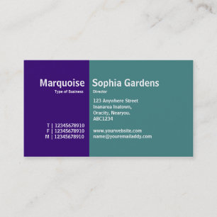 Golden Section 17 Business Card