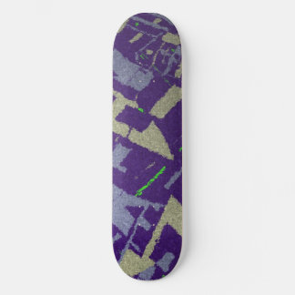 Golden Section Purple Skateboard