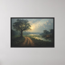 Golden Serenity: Sunrise Over Tranquil Waters