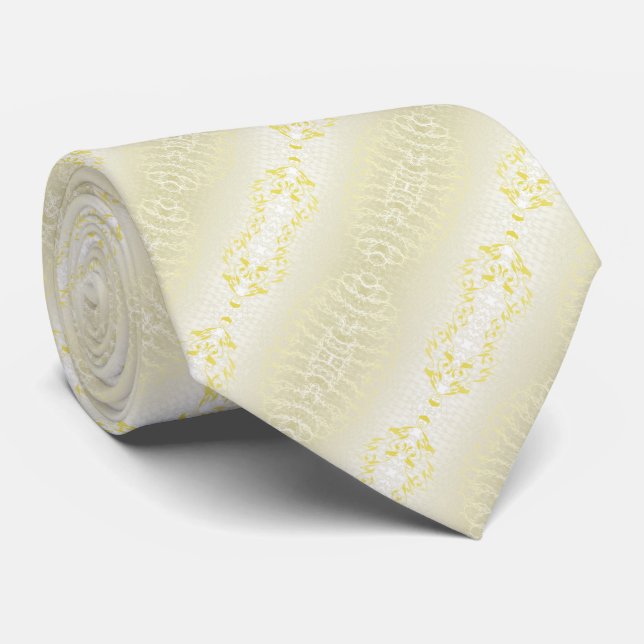 Golden Serpent Tie (Rolled)
