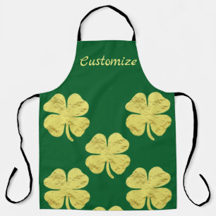 Golden Shamrocks Thunder_Cove Apron