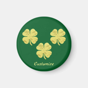Golden Shamrocks Thunder_Cove Magnet