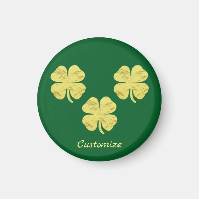 Golden Shamrocks Thunder_Cove Magnet (Front)