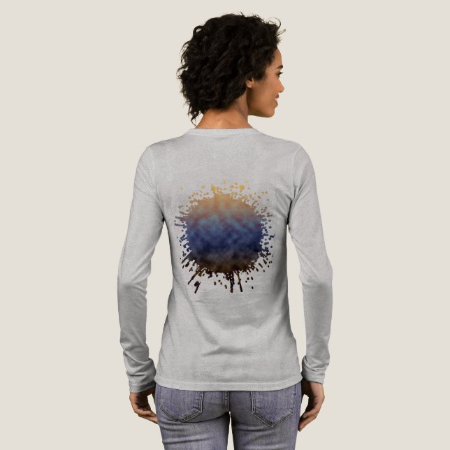 Golden Shoreline Tri-Blend Shirt (Full Back)