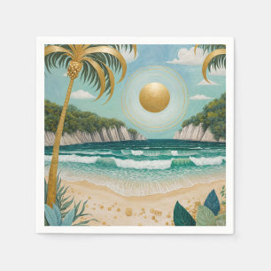 Golden Shores Napkin