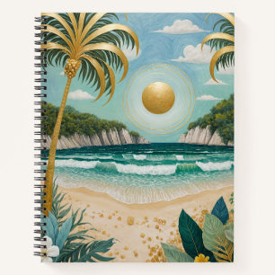 Golden Shores Notebook