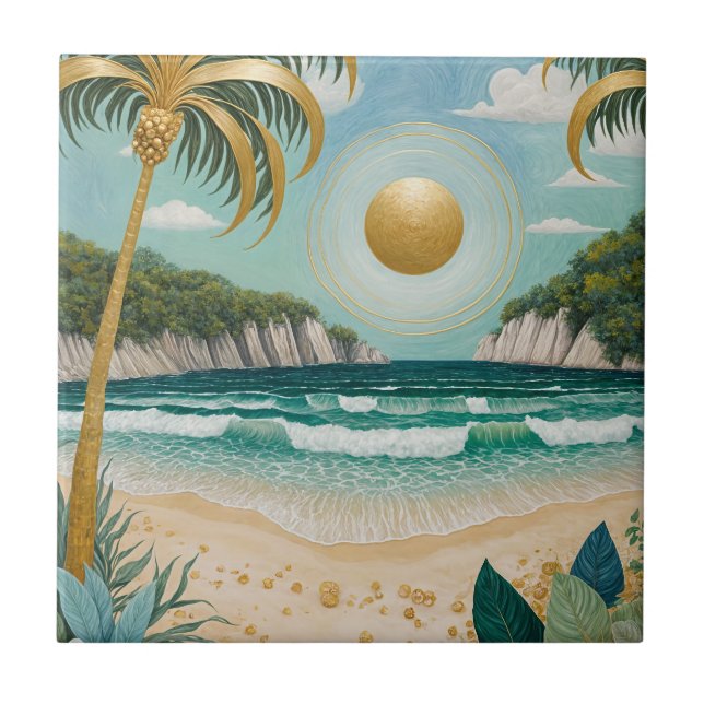 Golden Shores Tile (Front)