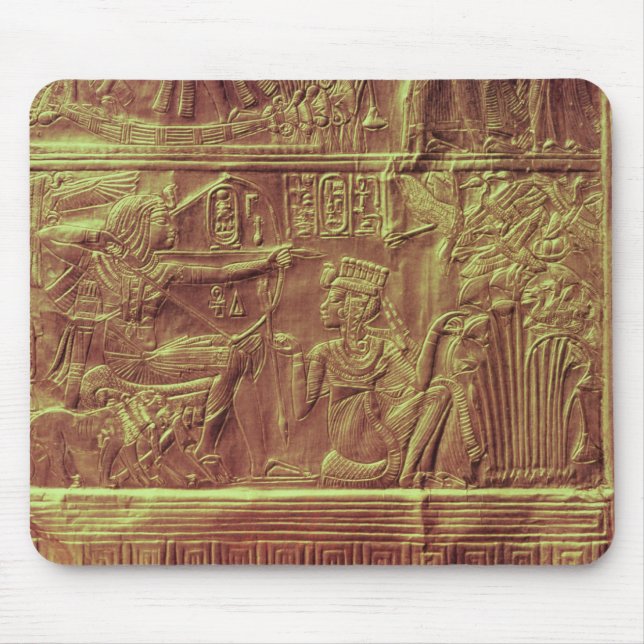 Golden shrine, Tutankhamun's Treasure Mouse Pad (Front)