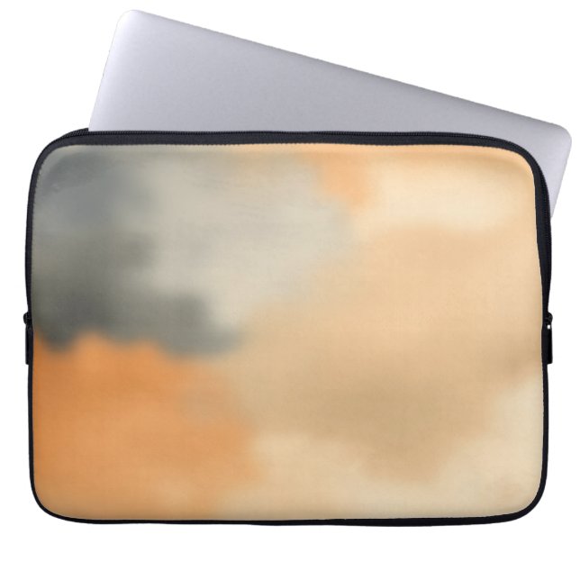 Golden Silence Laptop Sleeve (Front)