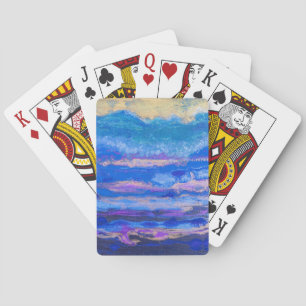 Golden Skies Playing Cards
