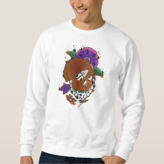 golden skull sweatshirt