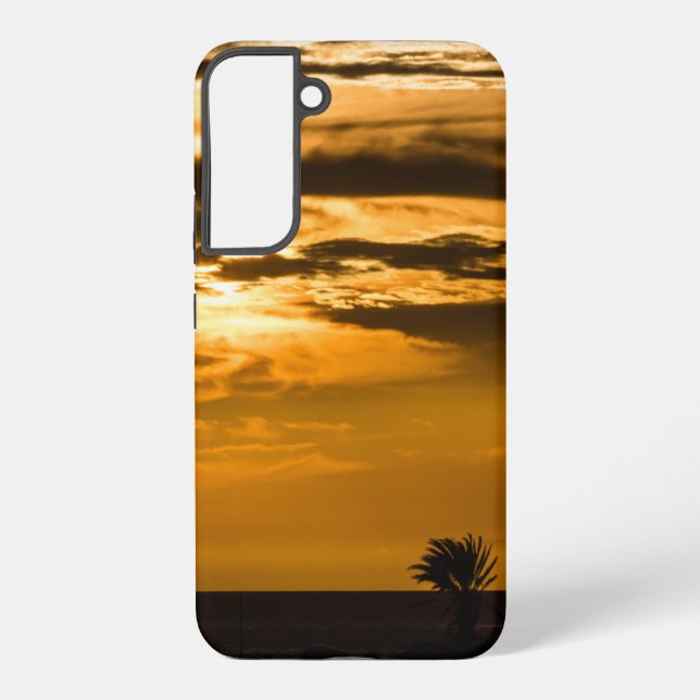 Golden Sky Samsung Galaxy S22+ Case (Back)