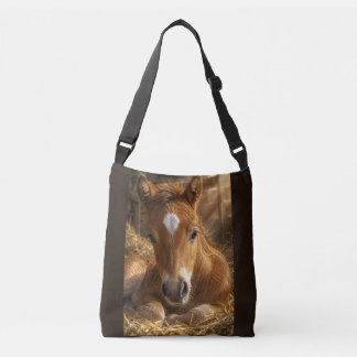 Golden Slumber gentle Foal Crossbody Bag