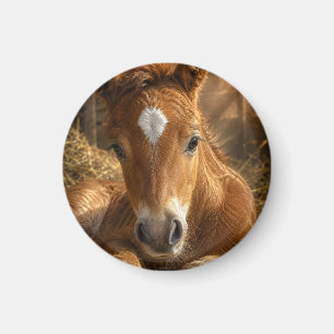 Golden Slumber gentle Foal Magnet