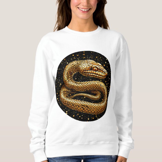 Golden snake sweatshirt (Front)