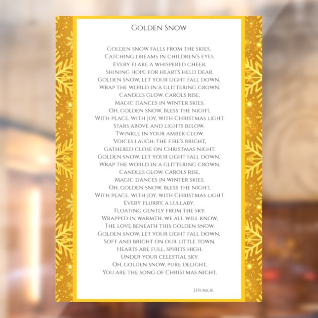 Golden Snow (Sheet 2)