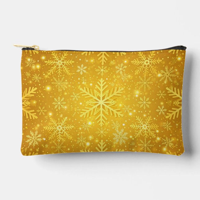 Golden Snow Accessory Pouch (Front)