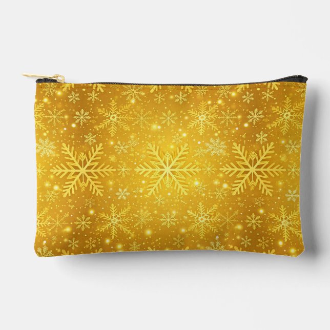 Golden Snow Accessory Pouch (Front)