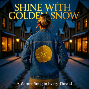 Golden Snow Denim Jacket