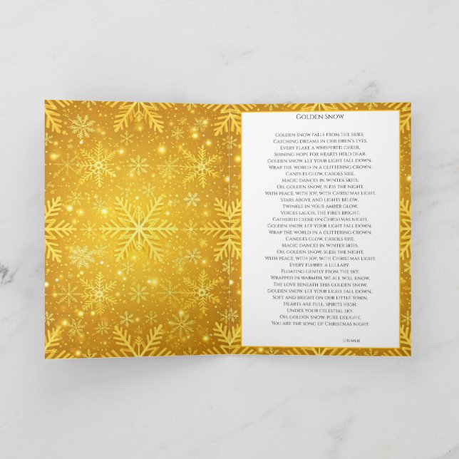 Golden Snow Programme (Inside)