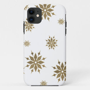 Golden snowflakes Case-Mate iPhone case
