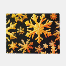 Golden Snowflakes  