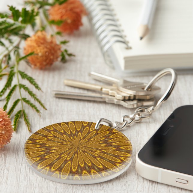 Golden Space Key Ring (Front Right)