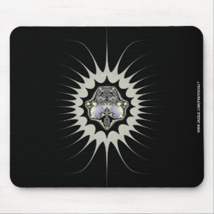 Golden Space Mouse Pad