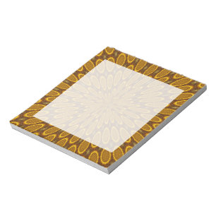 Golden Space Notepad