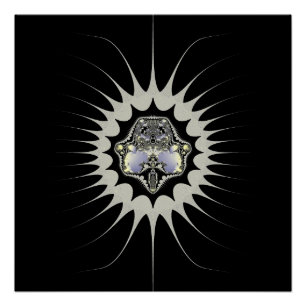 Golden Space Poster