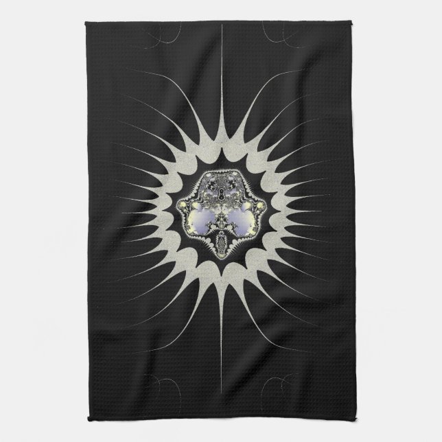 Golden Space Tea Towel (Vertical)