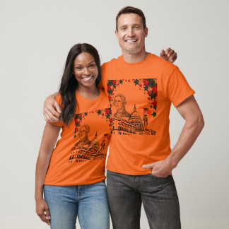 Golden sparks of july athletic orange T-Shirt
