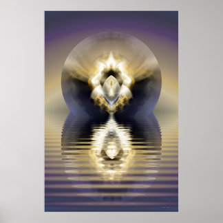 golden sphere poster