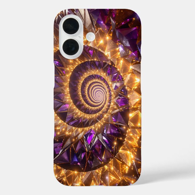 Golden Spiral Dreamscape Case-Mate iPhone Case (Back)