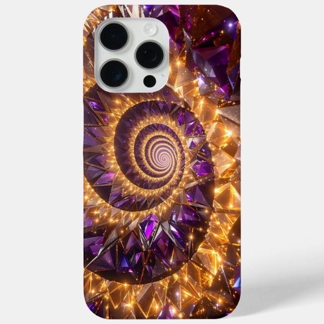 Golden Spiral Dreamscape Case-Mate iPhone Case (Back)