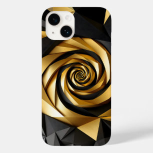 Golden Spiral Geometry Case-Mate iPhone 14 Case