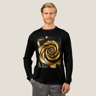 Golden Spiral Geometry Tri-Blend Shirt