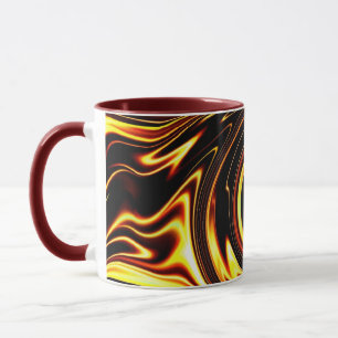 Golden Spiral Mug