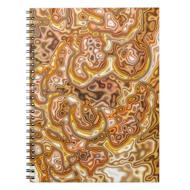 GOLDEN SPIRAL NOTEBOOK (Front)