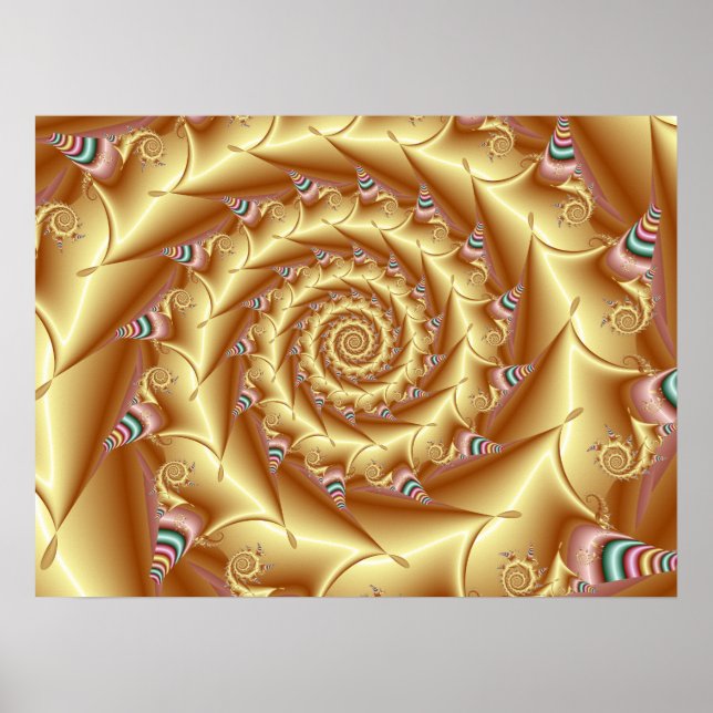 Golden Spiral Poster (Front)