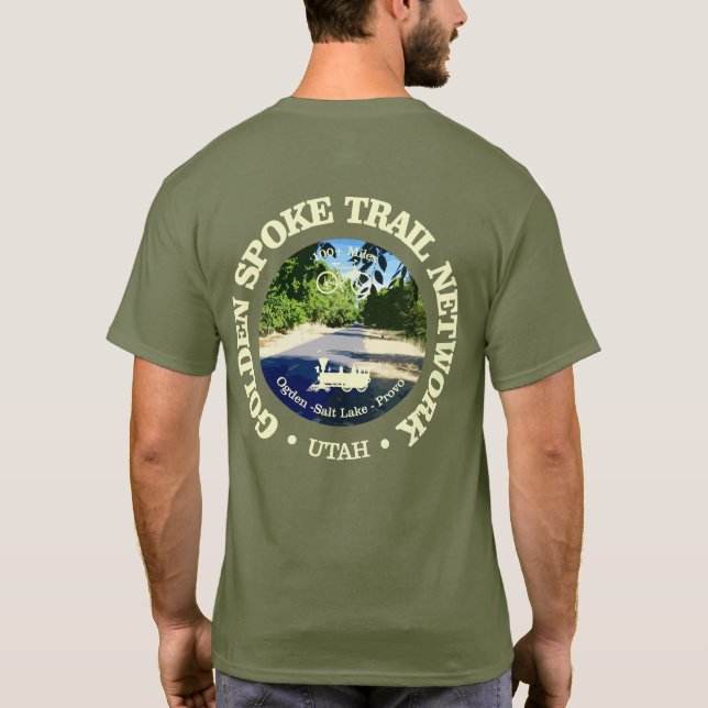 Golden Spoke Trail Network (c) T-Shirt (Back)