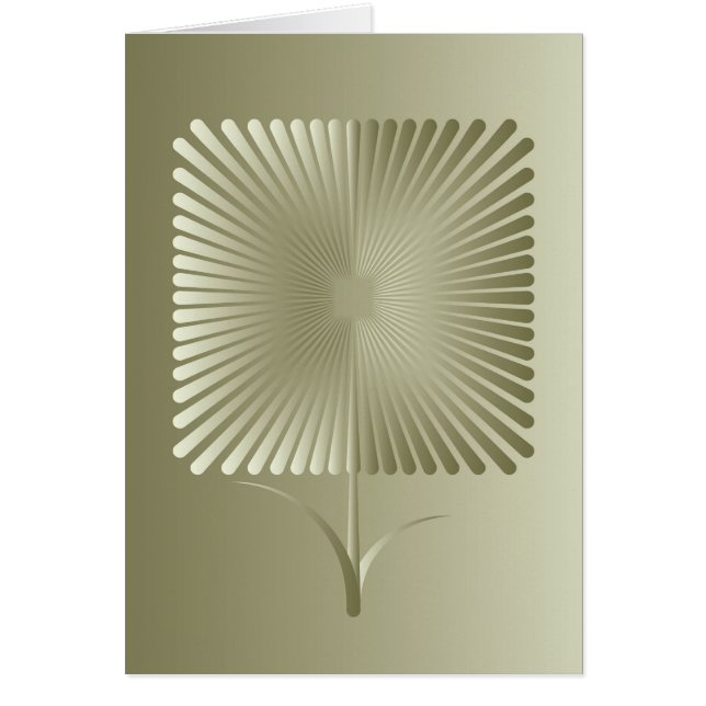 Golden square flower (Front)