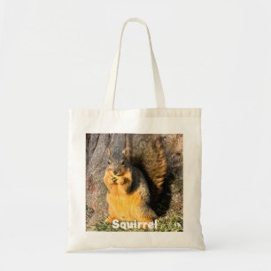 Golden Squirrel Tote Bag