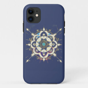 Golden Star Alignment – A Sacred Geometry Universe Case-Mate iPhone Case