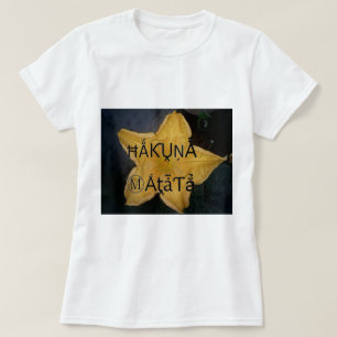 Golden Star Hakuna Matata Art Print T-Shirt