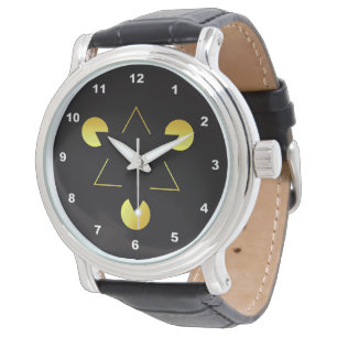 Golden Star illusion Watch