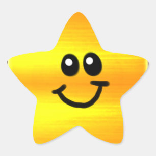 Golden Star Sticker