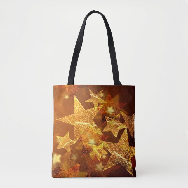 Golden Star Tote Bag (Front)