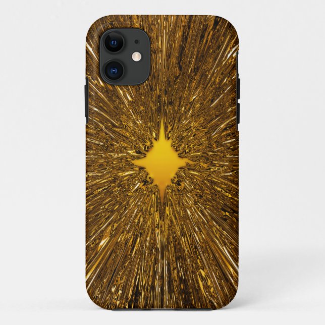 Golden starburst Case-Mate iPhone case (Back)